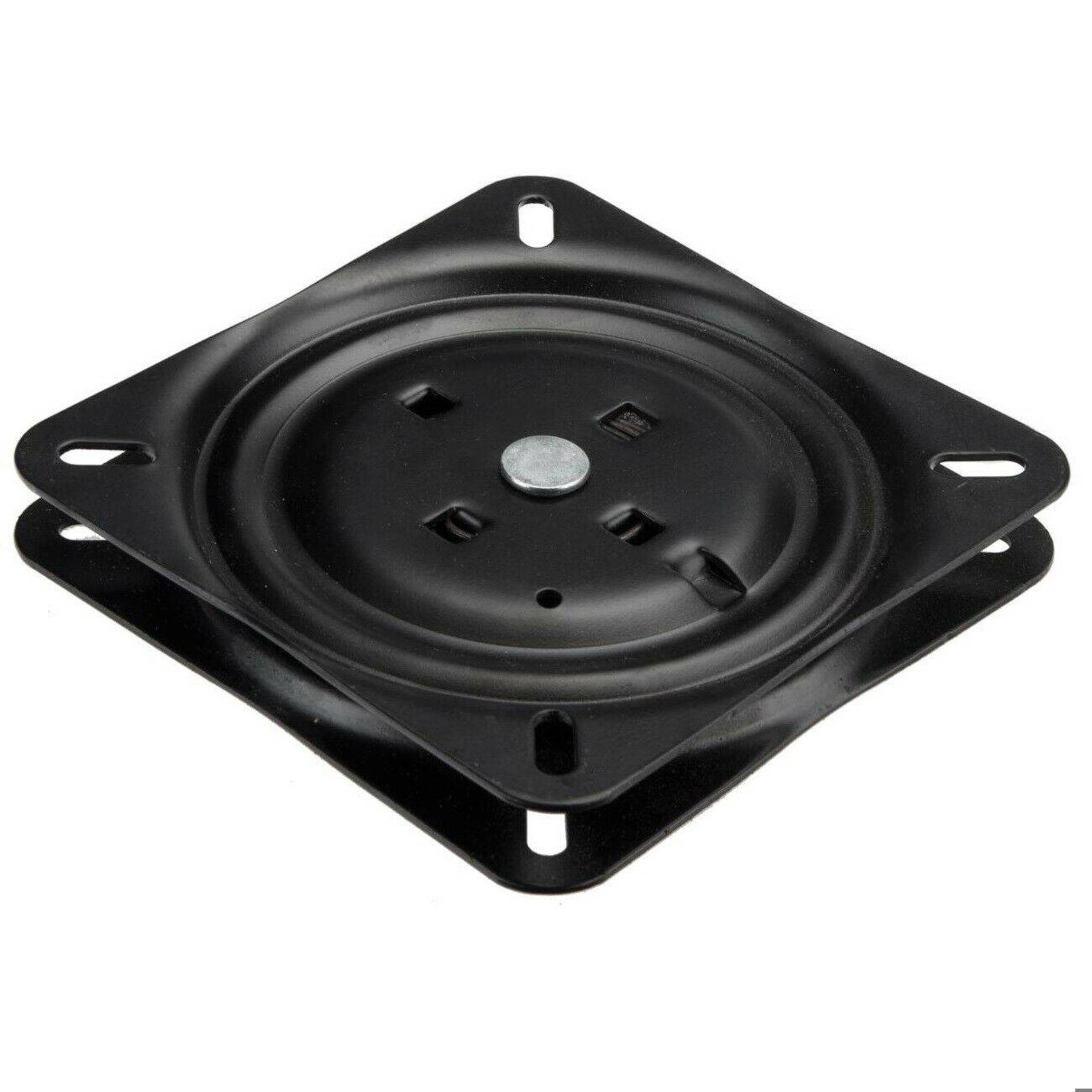 Tivendis - 160x160mm Drehteller (Drehplatte Mit Rückholfeder) Für Barhocker/Sitz/Konsole/Wohnmobil/KFZ/LKW (Inhalt: 1St.)
