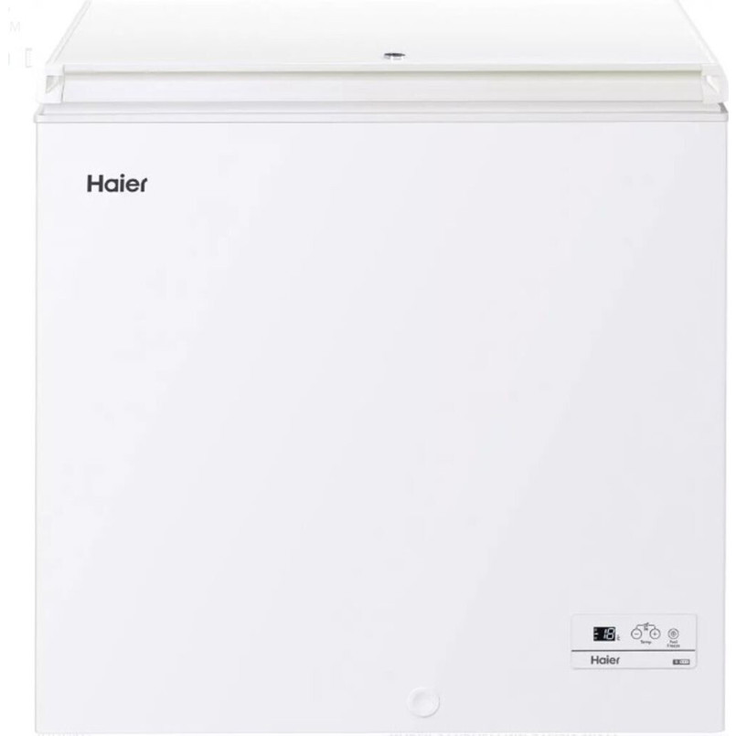 Haier - HCE200E - Gefriertruhe, 196 Liter (Weiß, statisch, 39dB)