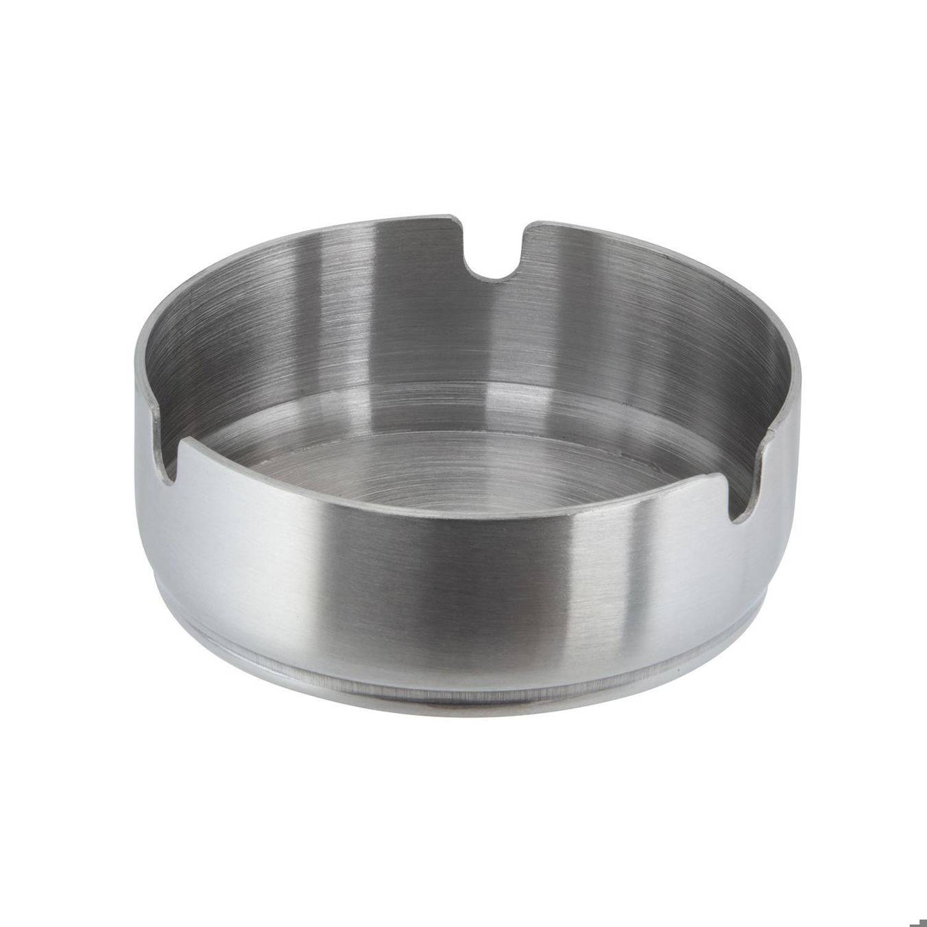 APS® - 00050 - Edelstahl Aschenbecher (Schwarz) (483 mm) - 1St.