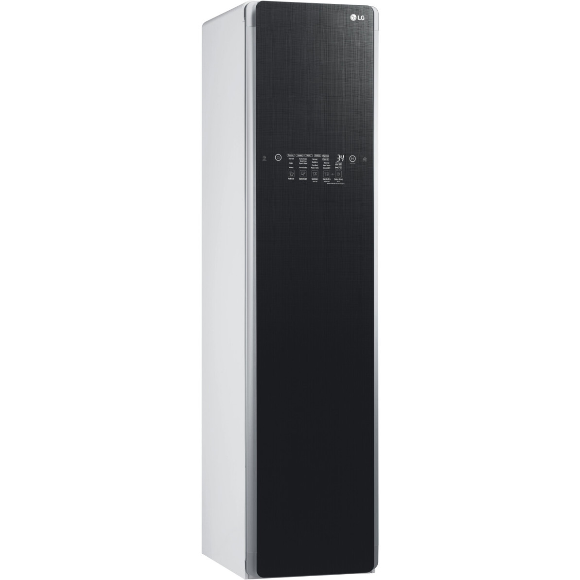 LG - S3BF Stylischer Dampfschrank (freistehend) in Schwarz mit Smart ThinQ - Touchscreen & Touch Control