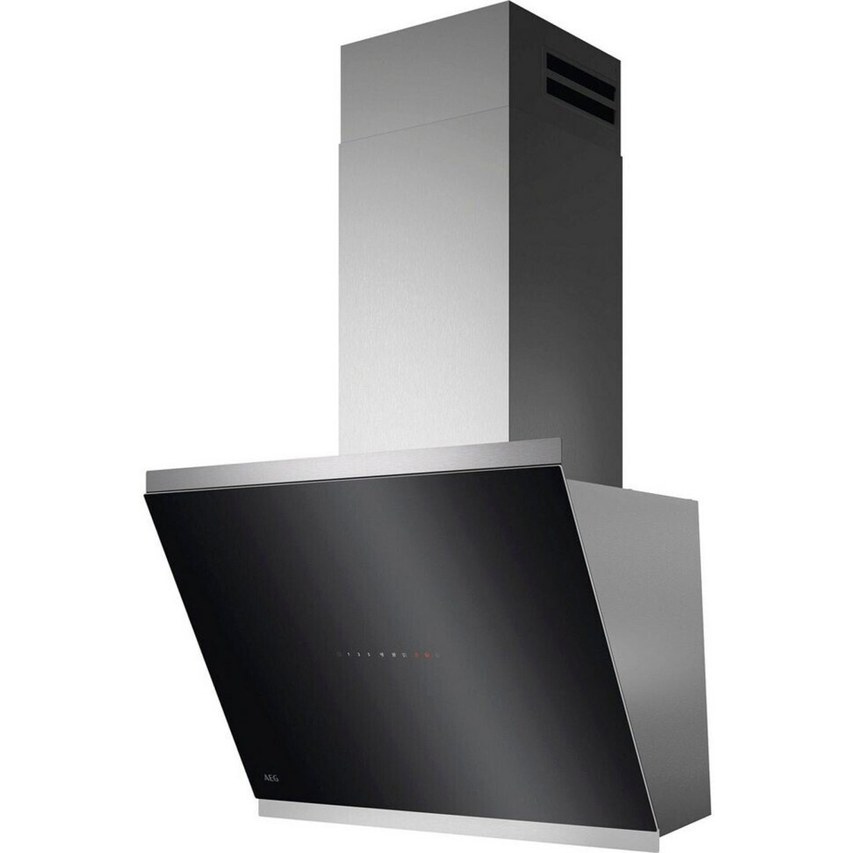 AEG - GV77D61SL (WLAN-fähig) - Kopffreihaube, mechanische Steuerung mit LED-Beleuchtung, 60cm, schwarz - SilenceTech