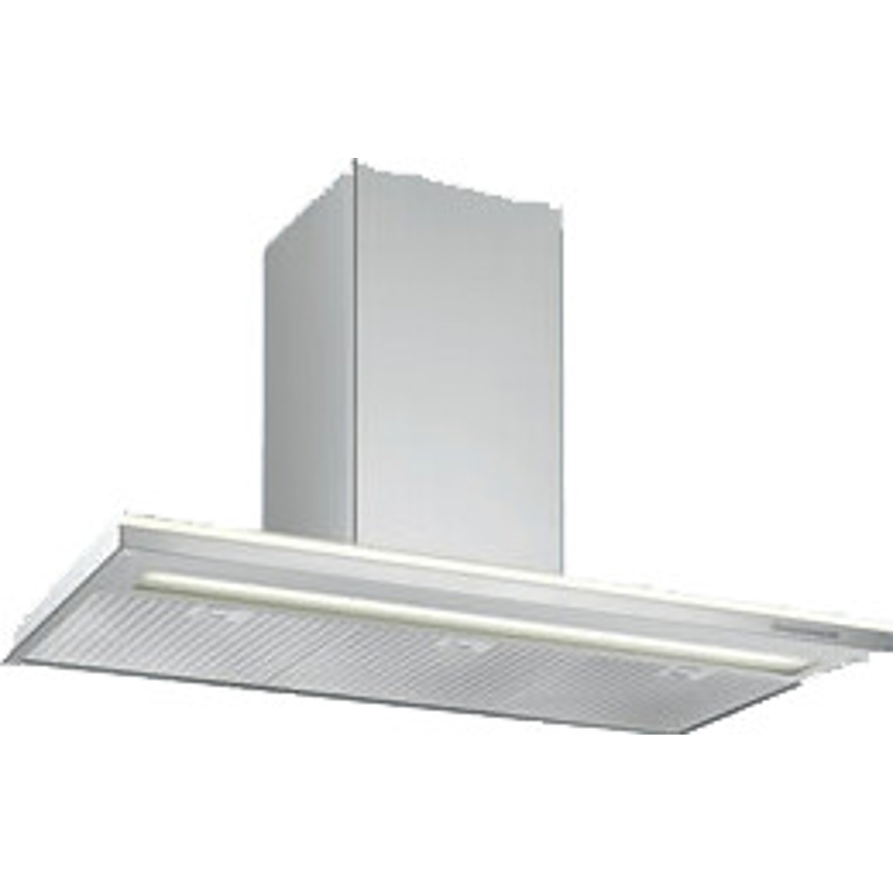Falmec - LUMEN 90 - Edelstahl Wandhaube, 90cm, mechanische Steuerung, 1 Motor, 4 Gebläsestufen (Umluft/Abluft)