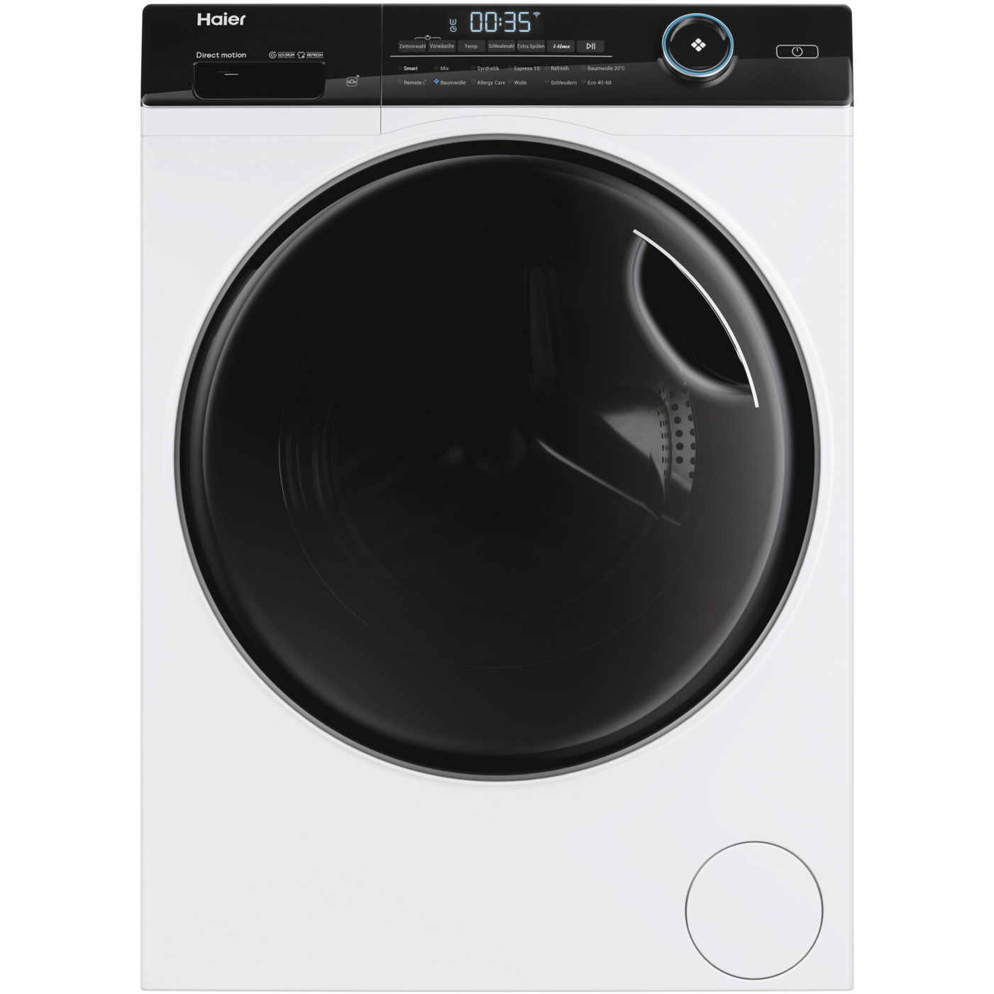 Haier - HD81-A3939E (Wärmepumpentrockner Weiß/Schwarz) für 3-4 Personen, 8kg
